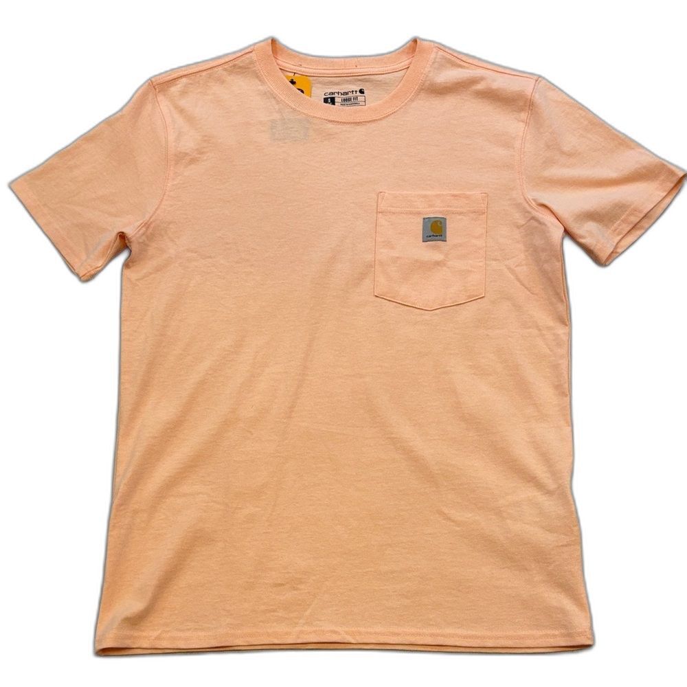 Carhartt Peach Short Sleeve Pocket Tee-NWT